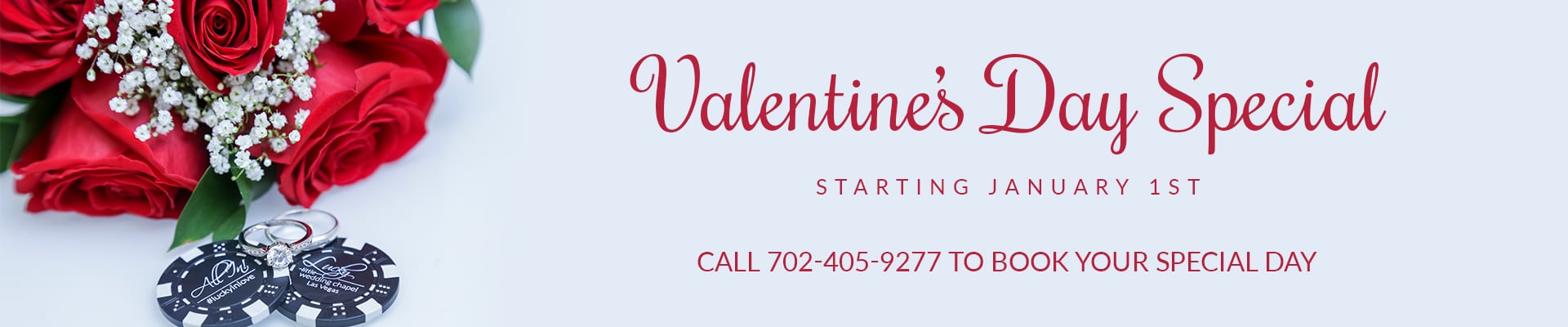 Valentine's Day Special Landing Page Banner