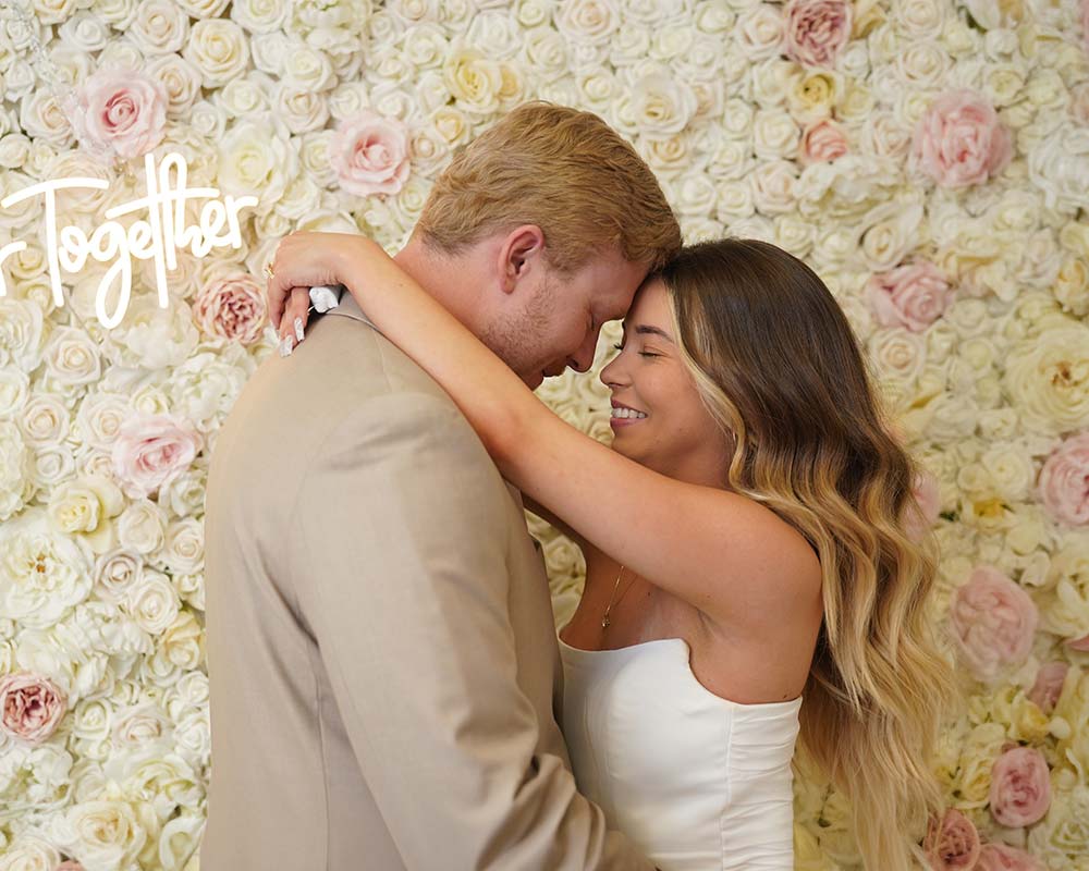 Happy Couple in Las Vegas Wedding Chapel