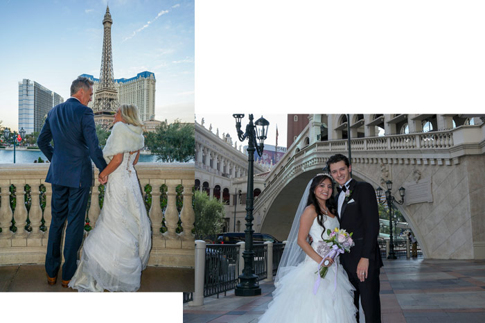 Las Vegas Strip tour Wedding photography