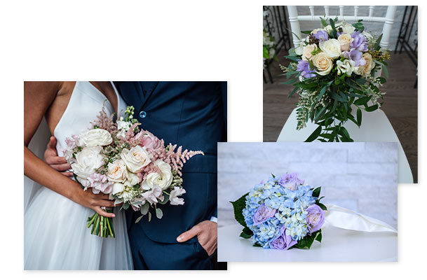 Custom wedding bouquets